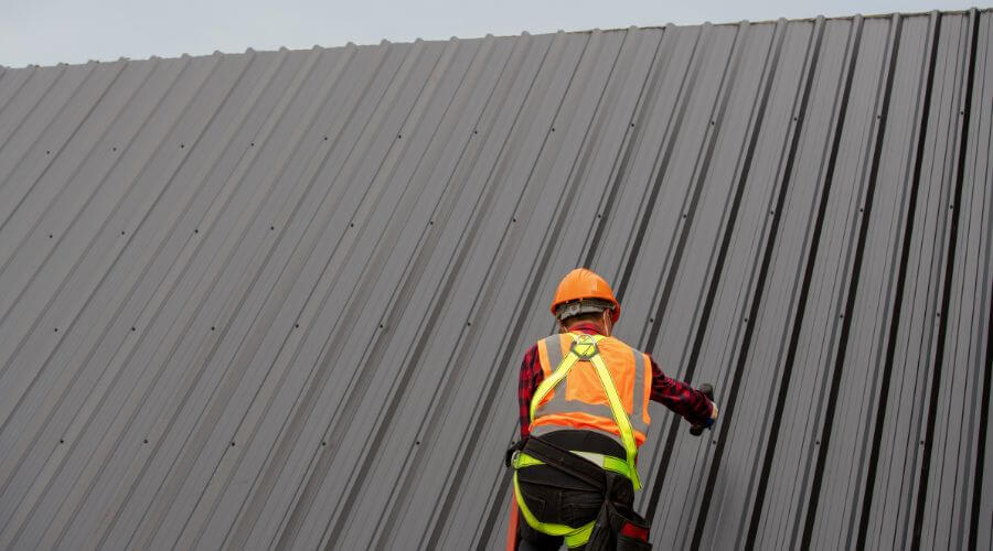 Professional metal roof installation in Lake Leelanau, MI